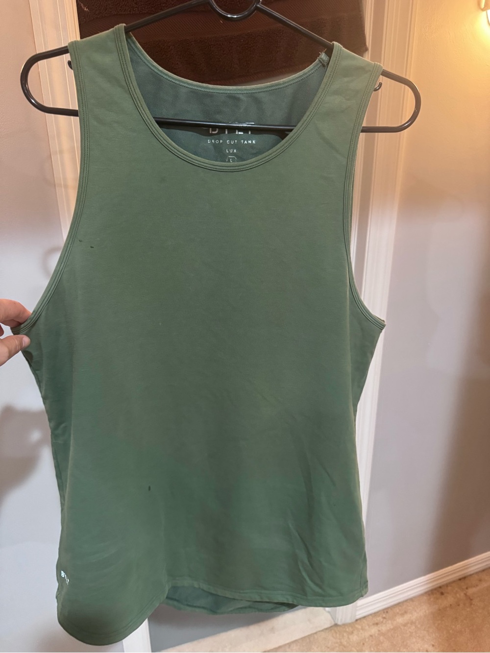 BYLT Basics Olive Green Men's Tank Top